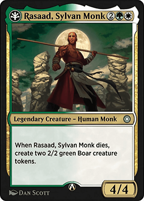 Rasaad, Sylvan Monk (4g) — Alchemy Horizons: Baldur's Gate