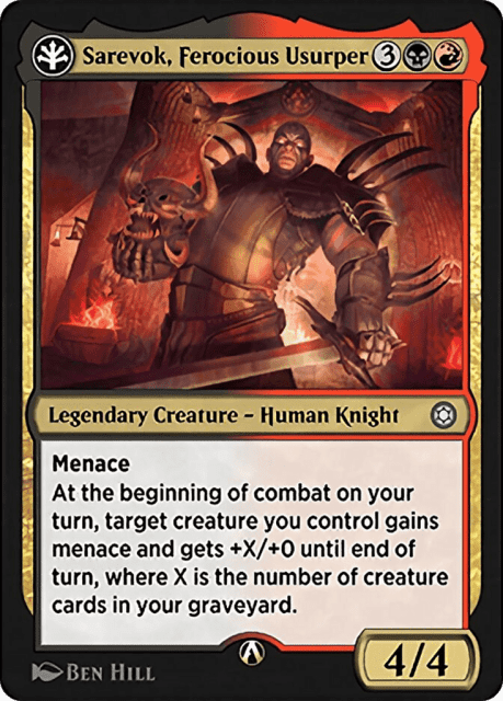 Sarevok, Ferocious Usurper (9r) — Alchemy Horizons: Baldur's Gate