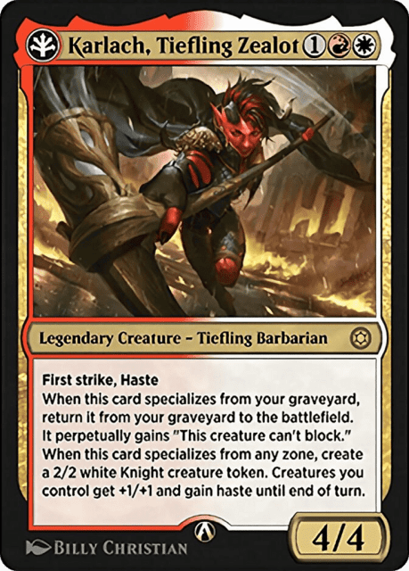 Karlach, Tiefling Zealot (14w) — Alchemy Horizons: Baldur's Gate