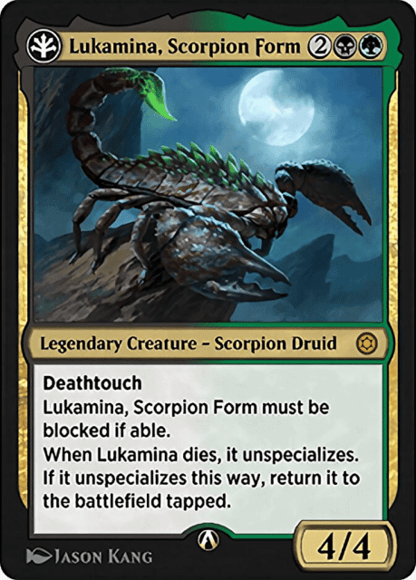 Lukamina, Scorpion Form (17b) — Alchemy Horizons: Baldur's Gate