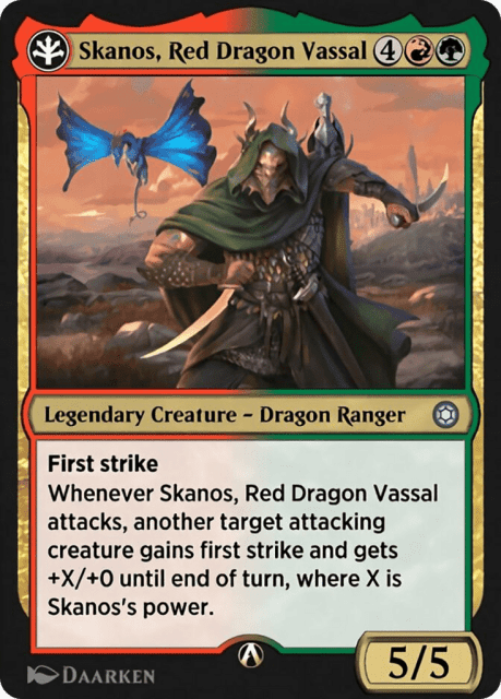Skanos, Red Dragon Vassal (18r) — Alchemy Horizons: Baldur's Gate