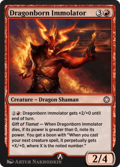 Dragonborn Immolator (51) — Alchemy Horizons: Baldur's Gate