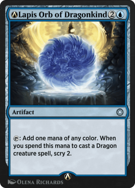 A-Lapis Orb of Dragonkind (A-127) — Alchemy Horizons: Baldur's Gate