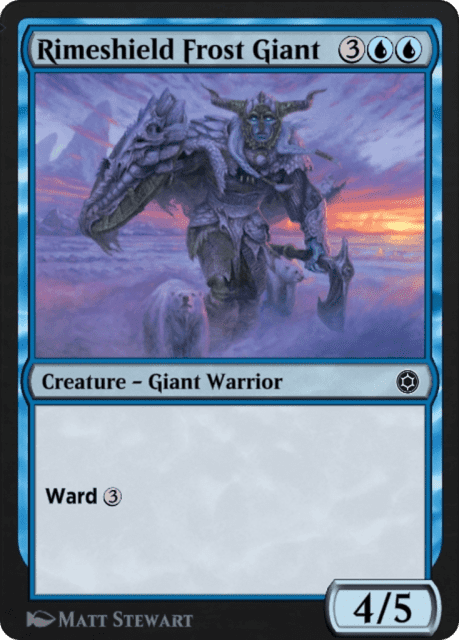Rimeshield Frost Giant (130) — Alchemy Horizons: Baldur's Gate
