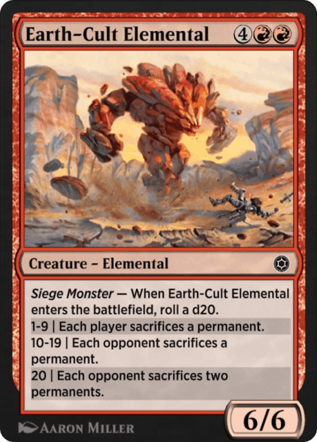 Earth-Cult Elemental (180) — Alchemy Horizons: Baldur's Gate