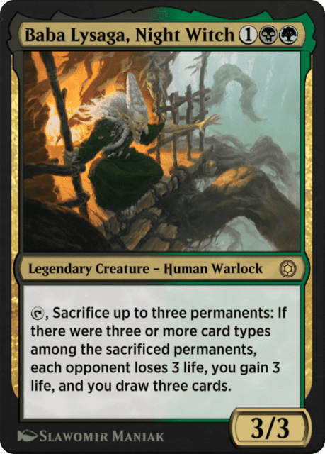 Baba Lysaga, Night Witch (232) — Alchemy Horizons: Baldur's Gate