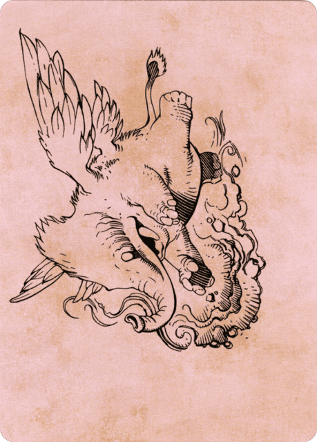Lulu, Loyal Hollyphant (46) — Battle for Baldur's Gate Art Series