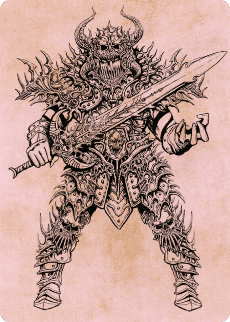 Sarevok, Deathbringer (50) — Battle for Baldur's Gate Art Series