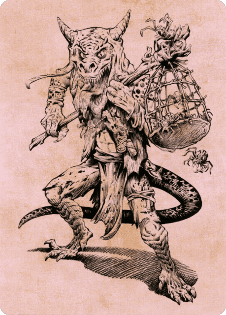 Taunting Kobold (57) — Battle for Baldur's Gate Art Series