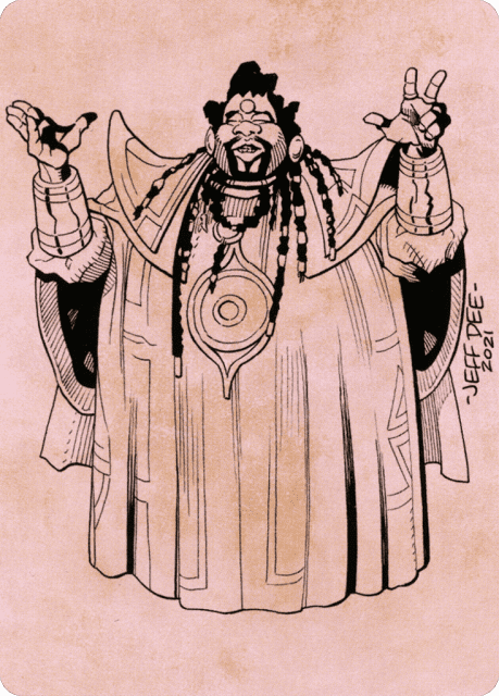 Alaundo the Seer (61) — Battle for Baldur's Gate Art Series