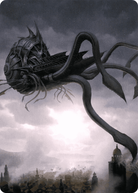 Nautiloid Ship (80) — Battle for Baldur's Gate Art Series