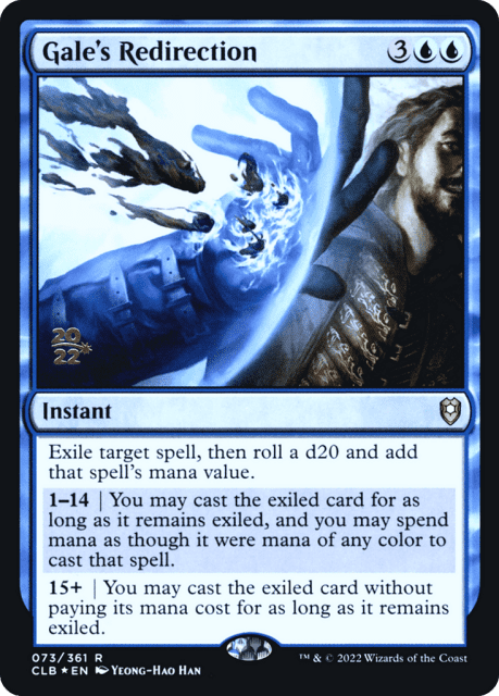 Gale's Redirection (73) — Battle for Baldur's Gate Promos