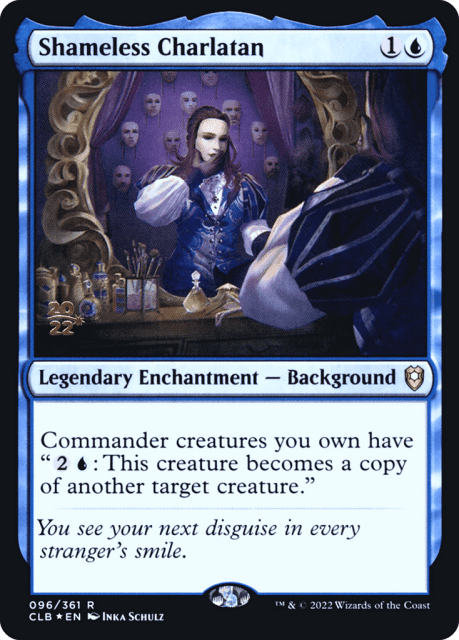 Shameless Charlatan (96) — Battle for Baldur's Gate Promos
