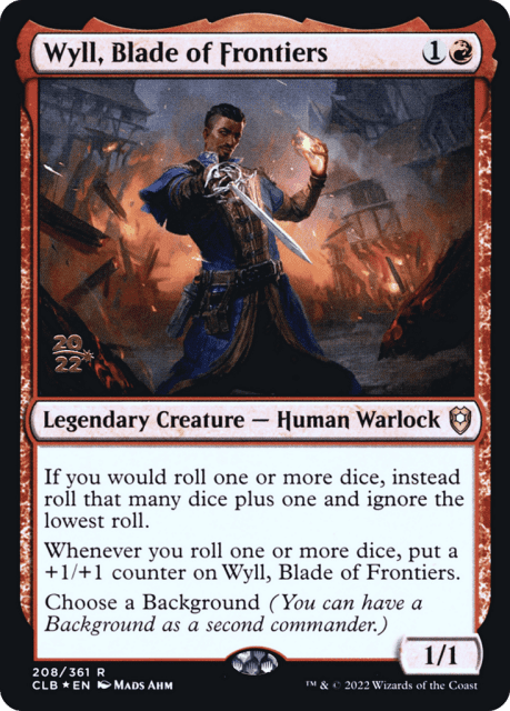 Wyll, Blade of Frontiers (208) — Battle for Baldur's Gate Promos
