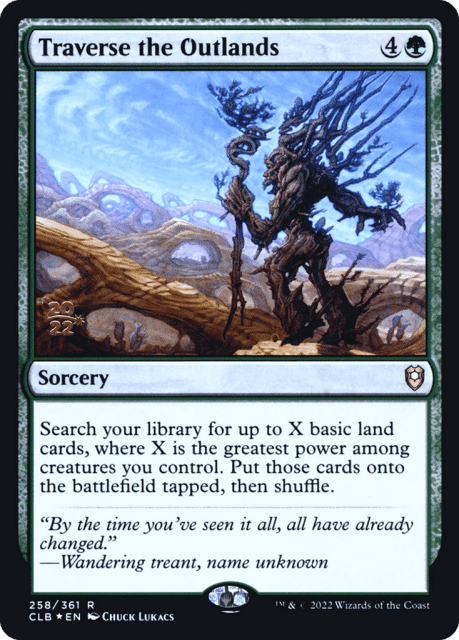 Traverse the Outlands (258) — Battle for Baldur's Gate Promos