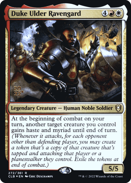 Duke Ulder Ravengard (272) — Battle for Baldur's Gate Promos