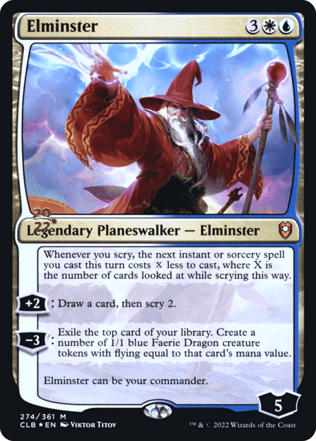 Elminster (274) — Battle for Baldur's Gate Promos