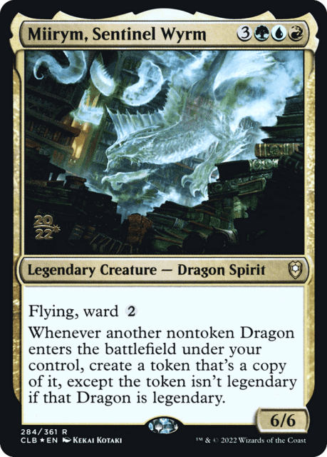 Miirym, Sentinel Wyrm (284) — Battle for Baldur's Gate Promos