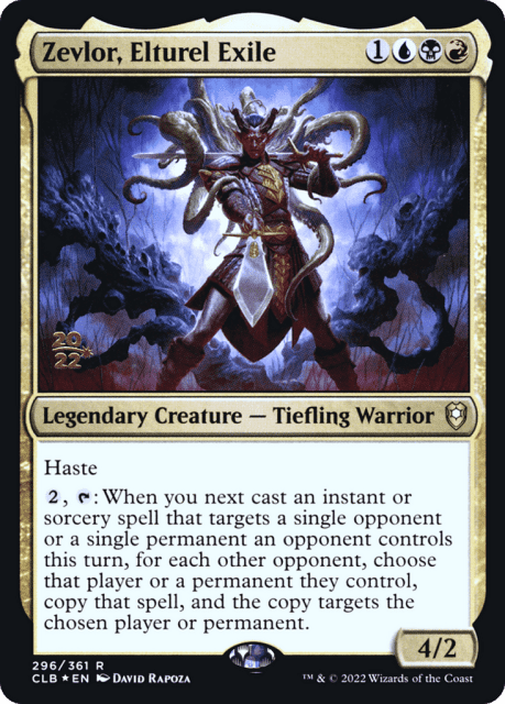 Zevlor, Elturel Exile (296) — Battle for Baldur's Gate Promos