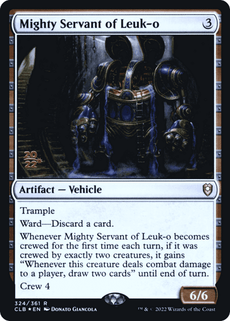 Mighty Servant of Leuk-o (324) — Battle for Baldur's Gate Promos