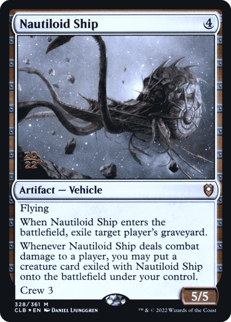 Nautiloid Ship (328) — Battle for Baldur's Gate Promos