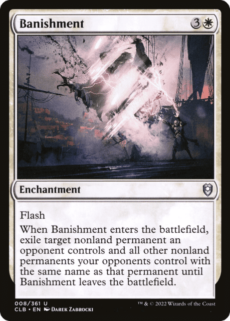 Banishment (8) — Commander Legends: Battle for Baldur's Gate