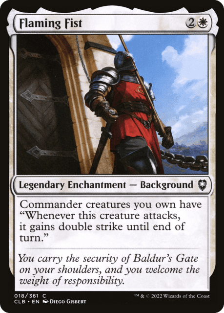 Flaming Fist (18) — Commander Legends: Battle for Baldur's Gate