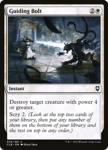 Guiding Bolt (24) — Commander Legends: Battle for Baldur's Gate