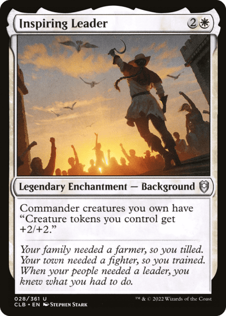 Inspiring Leader (28) — Commander Legends: Battle for Baldur's Gate