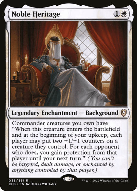 Noble Heritage (35) — Commander Legends: Battle for Baldur's Gate