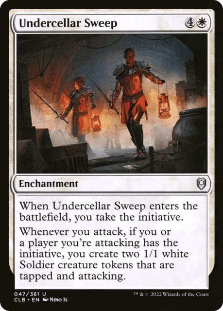 Undercellar Sweep (47) — Commander Legends: Battle for Baldur's Gate