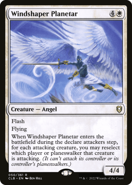 Windshaper Planetar (50) — Commander Legends: Battle for Baldur's Gate