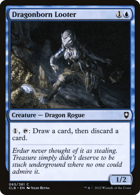 Dragonborn Looter (65) — Commander Legends: Battle for Baldur's Gate