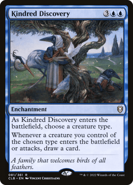 Kindred Discovery (81) — Commander Legends: Battle for Baldur's Gate