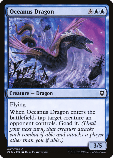 Oceanus Dragon (87) — Commander Legends: Battle for Baldur's Gate