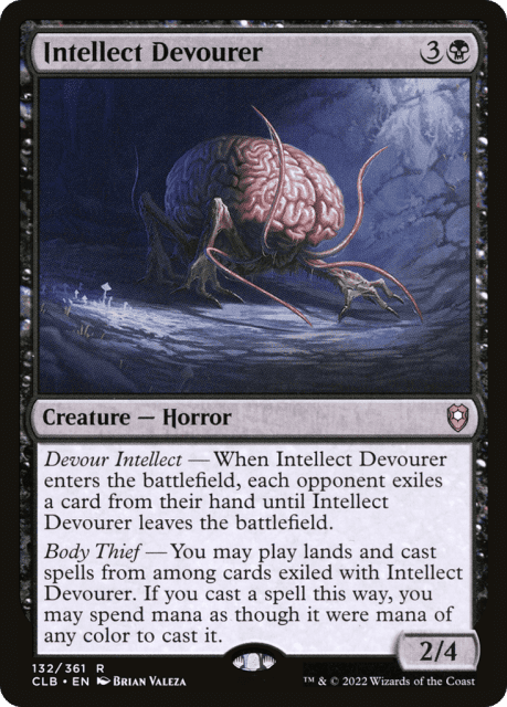 Intellect Devourer (132) — Commander Legends: Battle for Baldur's Gate