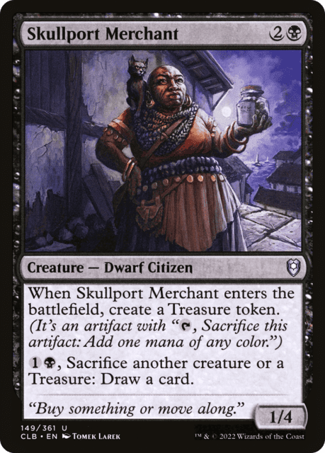 Skullport Merchant (149) — Commander Legends: Battle for Baldur's Gate