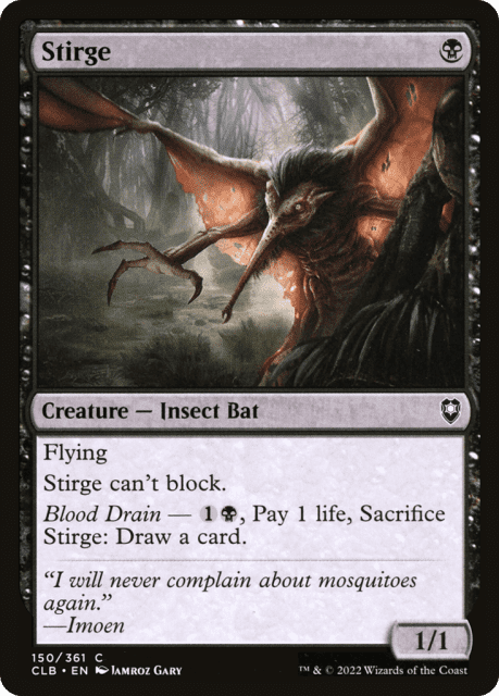 Stirge (150) — Commander Legends: Battle for Baldur's Gate