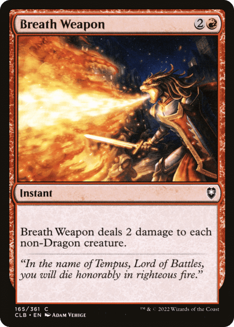 Breath Weapon (165) — Commander Legends: Battle for Baldur's Gate