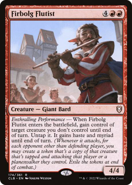 Firbolg Flutist (174) — Commander Legends: Battle for Baldur's Gate