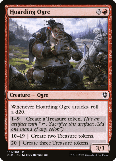 Hoarding Ogre (181) — Commander Legends: Battle for Baldur's Gate