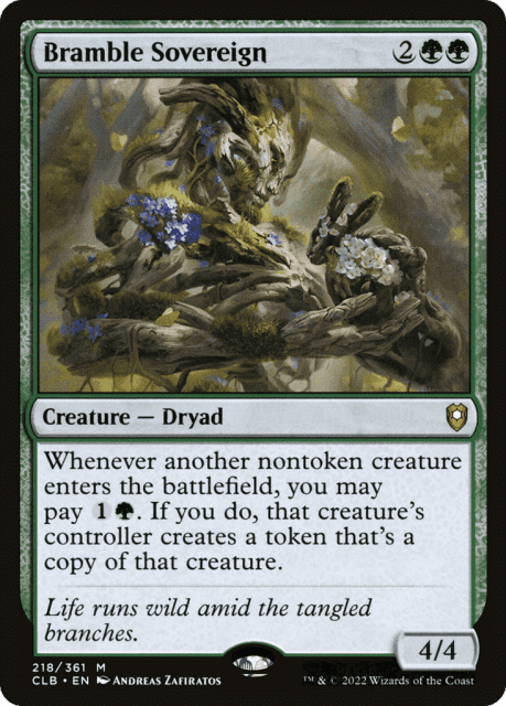 Bramble Sovereign (218) — Commander Legends: Battle for Baldur's Gate