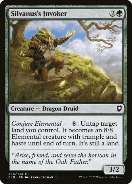 Silvanus's Invoker (254) — Commander Legends: Battle for Baldur's Gate