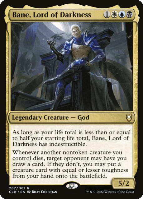 Bane, Lord of Darkness (267) — Commander Legends: Battle for Baldur's Gate