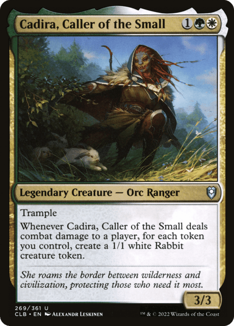 Cadira, Caller of the Small (269) — Commander Legends: Battle for Baldur's Gate