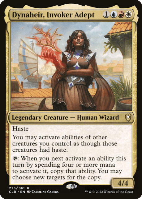 Dynaheir, Invoker Adept (273) — Commander Legends: Battle for Baldur's Gate