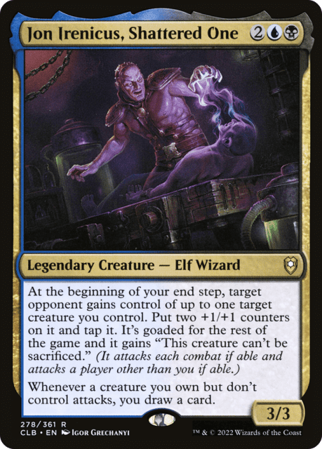 Jon Irenicus, Shattered One (278) — Commander Legends: Battle for Baldur's Gate