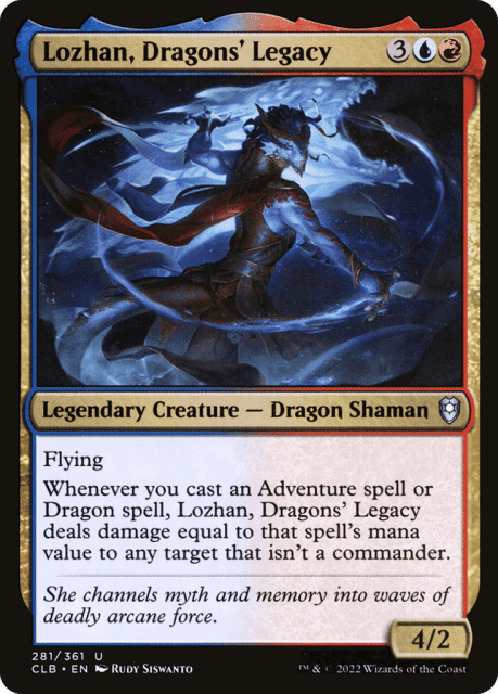 Lozhan, Dragons' Legacy (281) — Commander Legends: Battle for Baldur's Gate