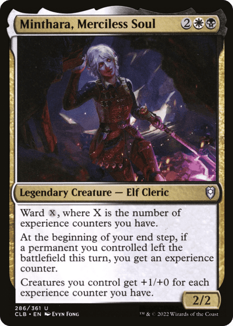 Minthara, Merciless Soul (286) — Commander Legends: Battle for Baldur's Gate