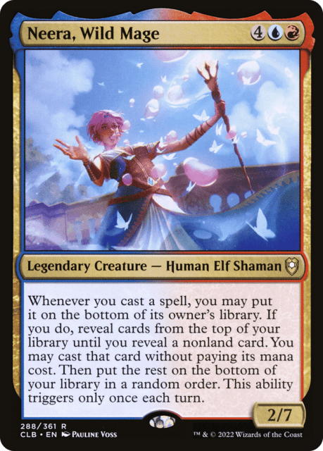Neera, Wild Mage (288) — Commander Legends: Battle for Baldur's Gate